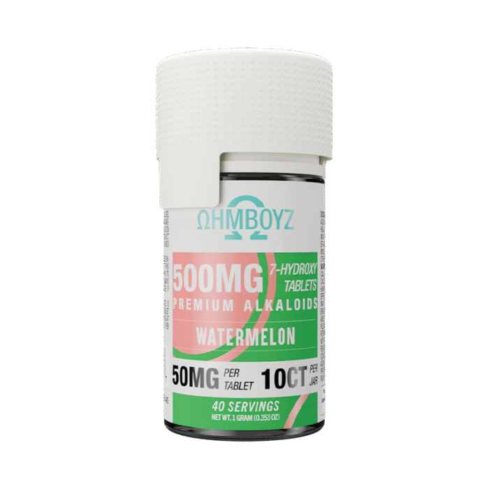 OHMBOYZ 7-Hydroxy Tablets 500mg Watermelon