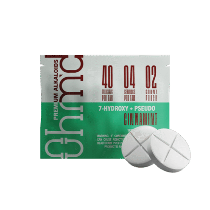 OHM'D 7-Hydroxy+Pseudo Tablets 80mg Cinnamint