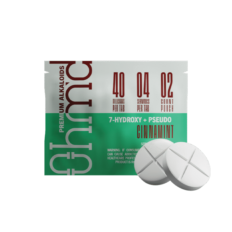 OHM'D 7-Hydroxy+Pseudo Tablets 80mg Cinnamint
