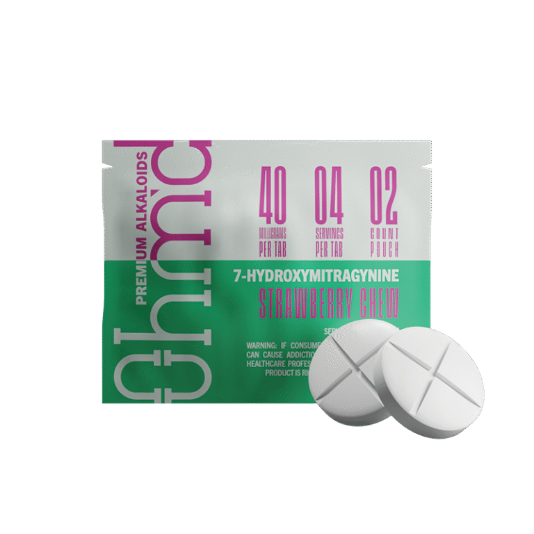 OHM'D 7-Hydroxy Tablets 80mg Strawberry