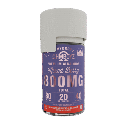 OHMBOYZ 7-Hydroxy Tablets 800mg Mixed Berry